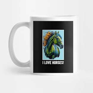 Horse Lover Art Mug